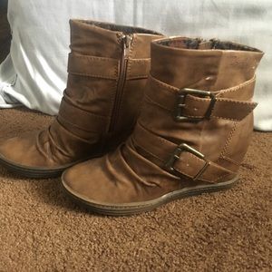 Wedge Booties